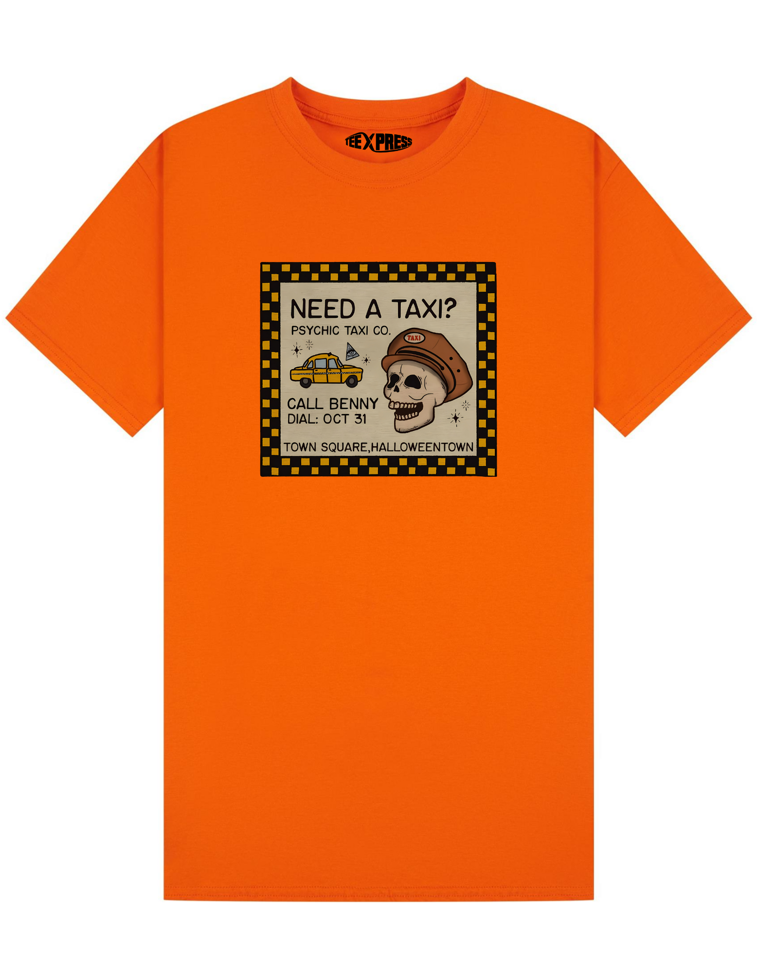 Skeleton Taxi Service T-shirt