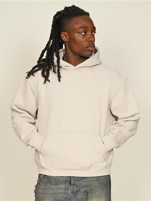 CRBPH200 Premium Combed 450 Boxy Oversize Fit Hood Adult on model