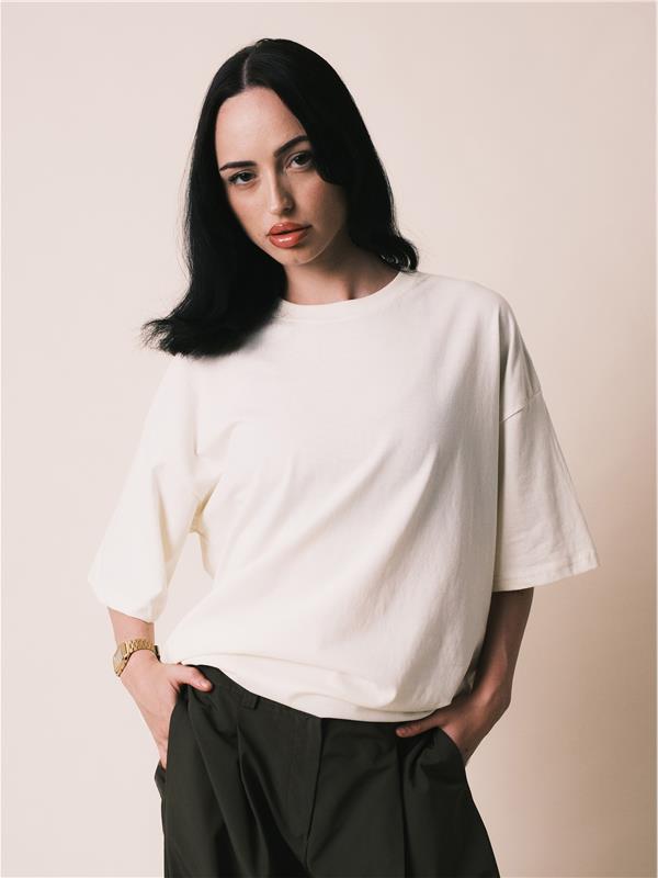 CRBT300L Core Combed 180 Oversize Fit Tee Ladies