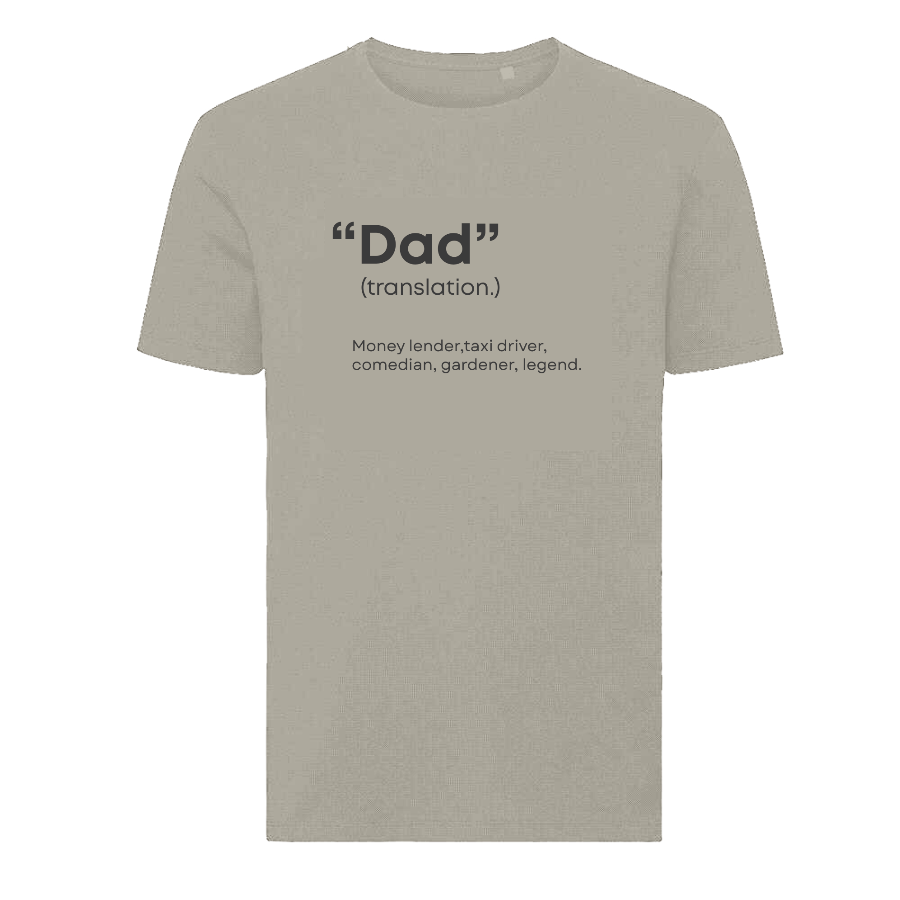 Dad Definition T-Shirt | Funny Father's Day Gift | Dad Quote Tee