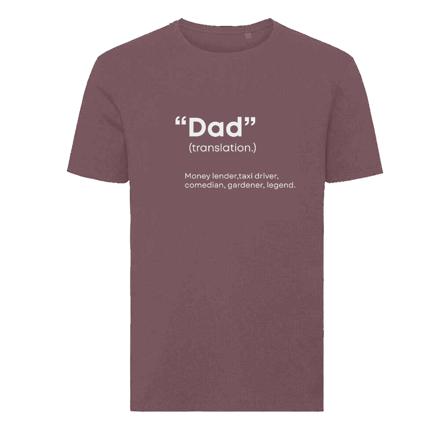 Dad Definition T-Shirt | Funny Father's Day Gift | Dad Quote Tee