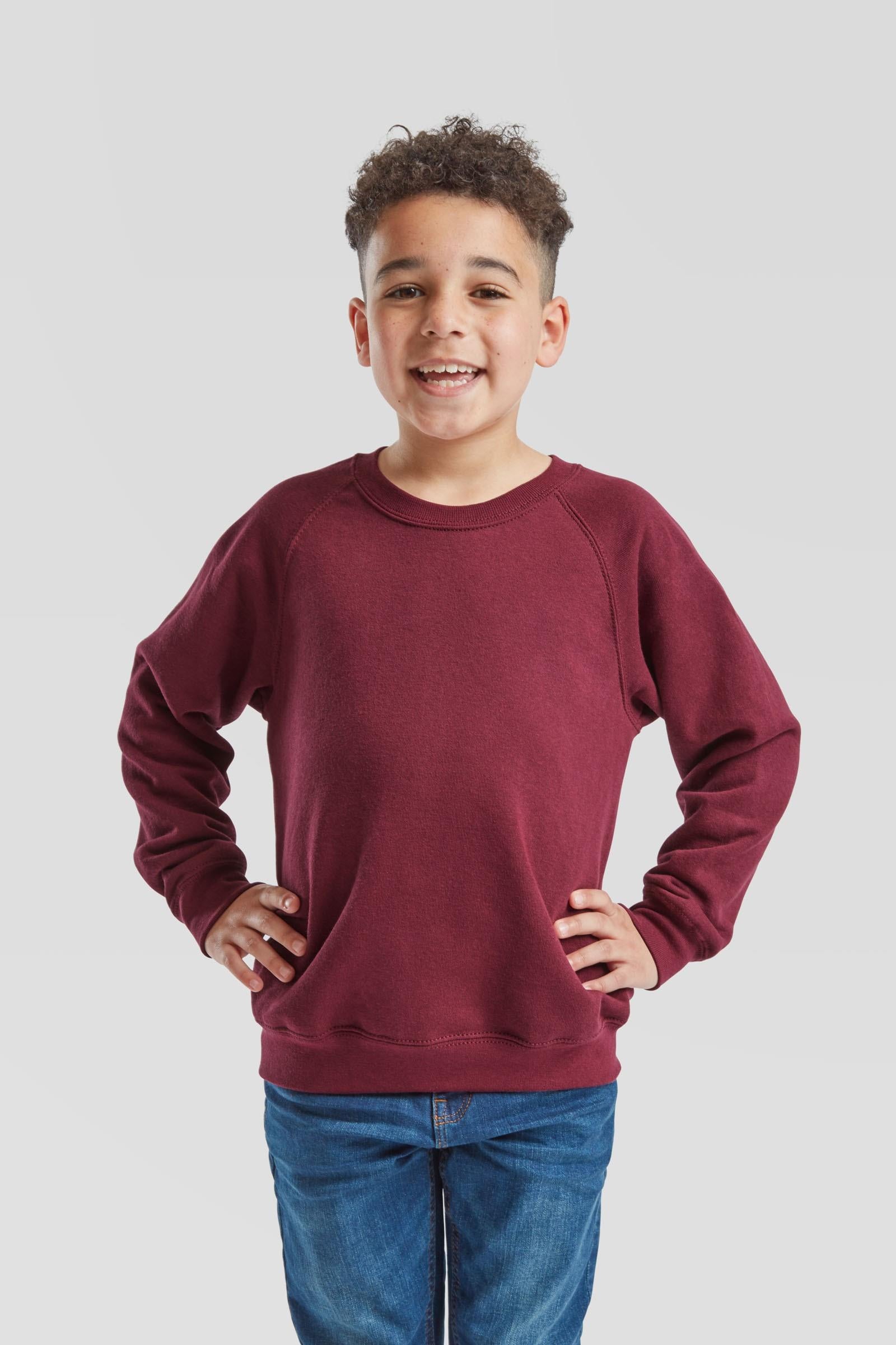 Classic Raglan Sweatshirt Crew Neck 280 Kids