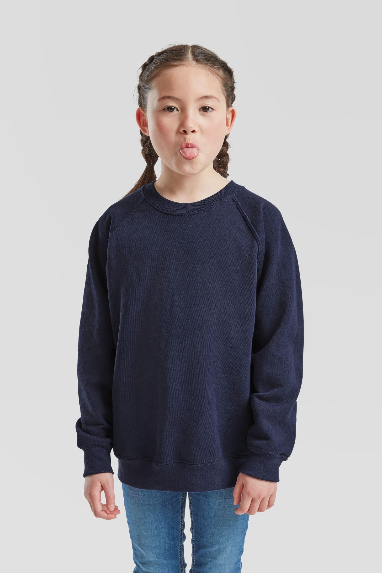 Classic Raglan Sweatshirt Crew Neck 280 Kids