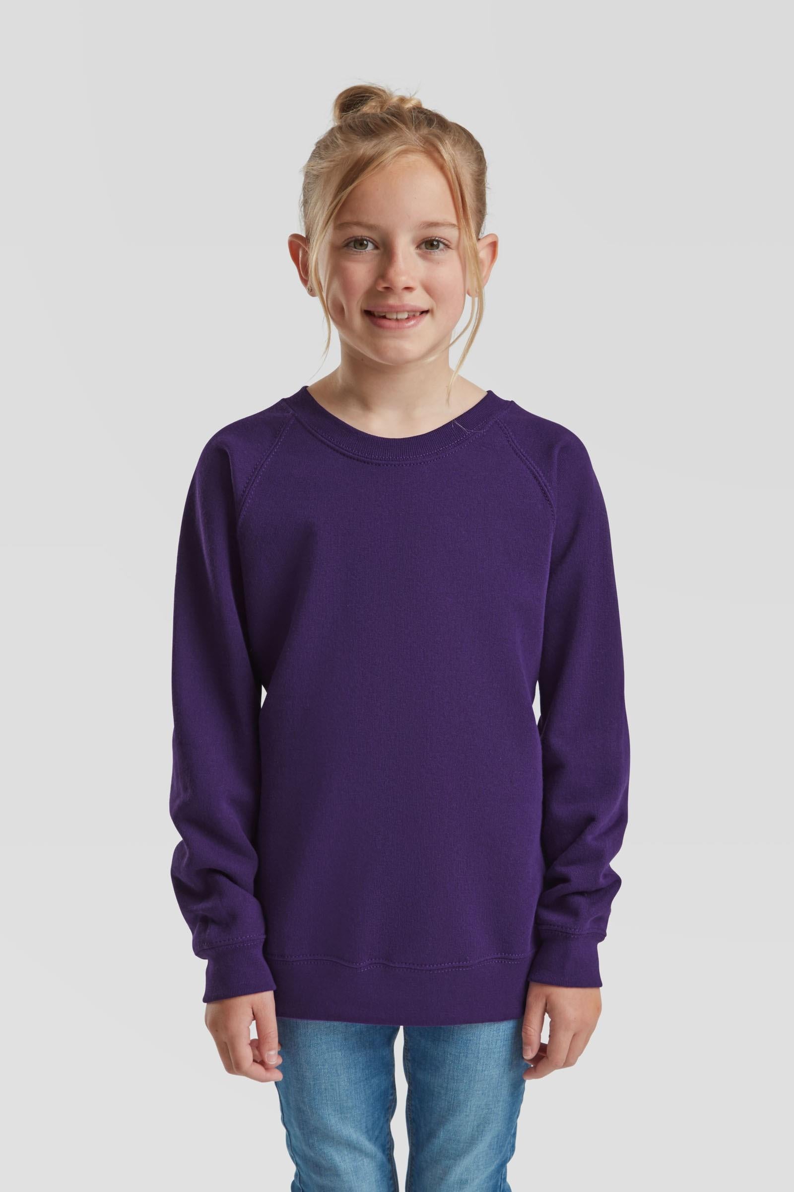 Classic Raglan Sweatshirt Crew Neck 280 Kids