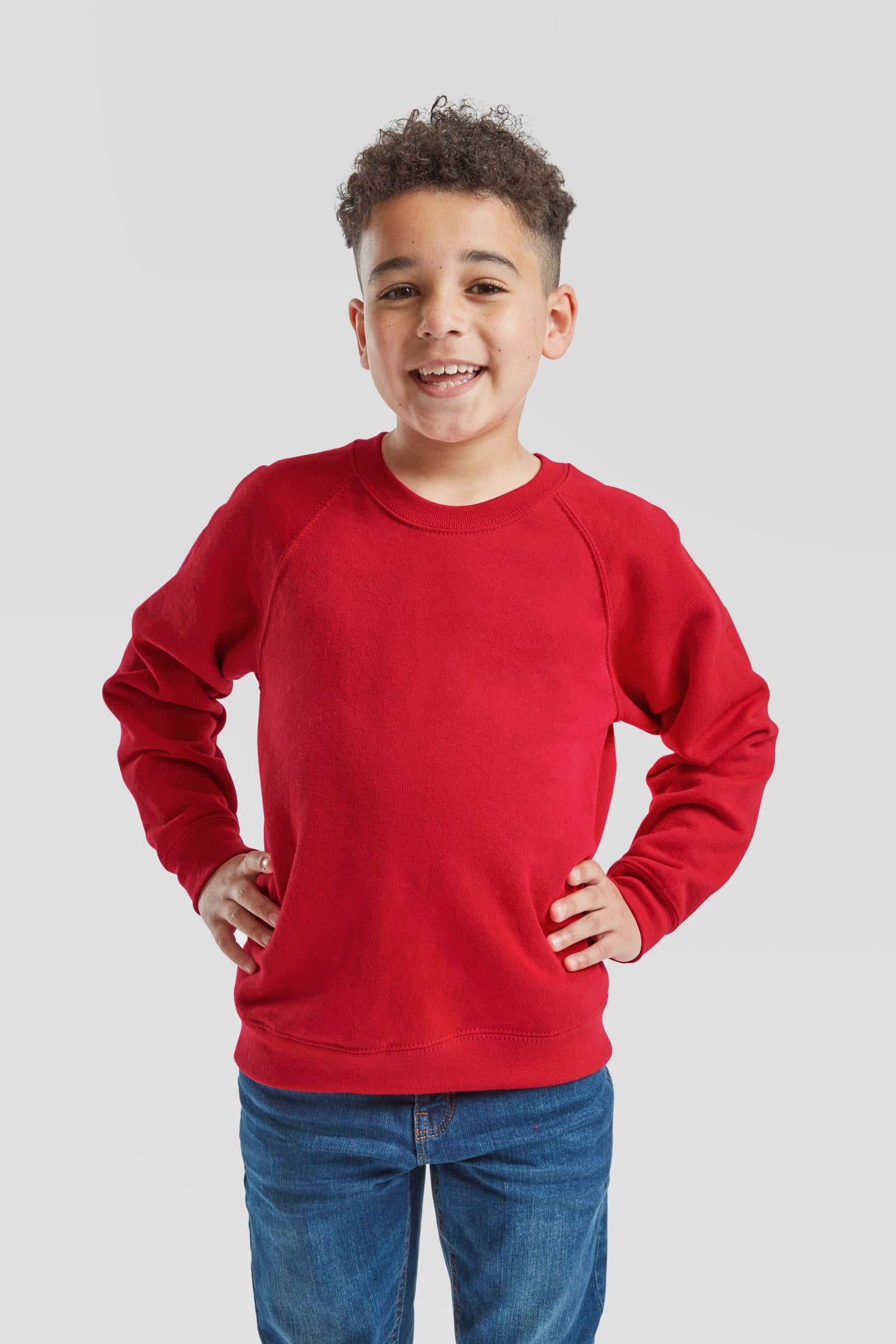 Classic Raglan Sweatshirt Crew Neck 280 Kids