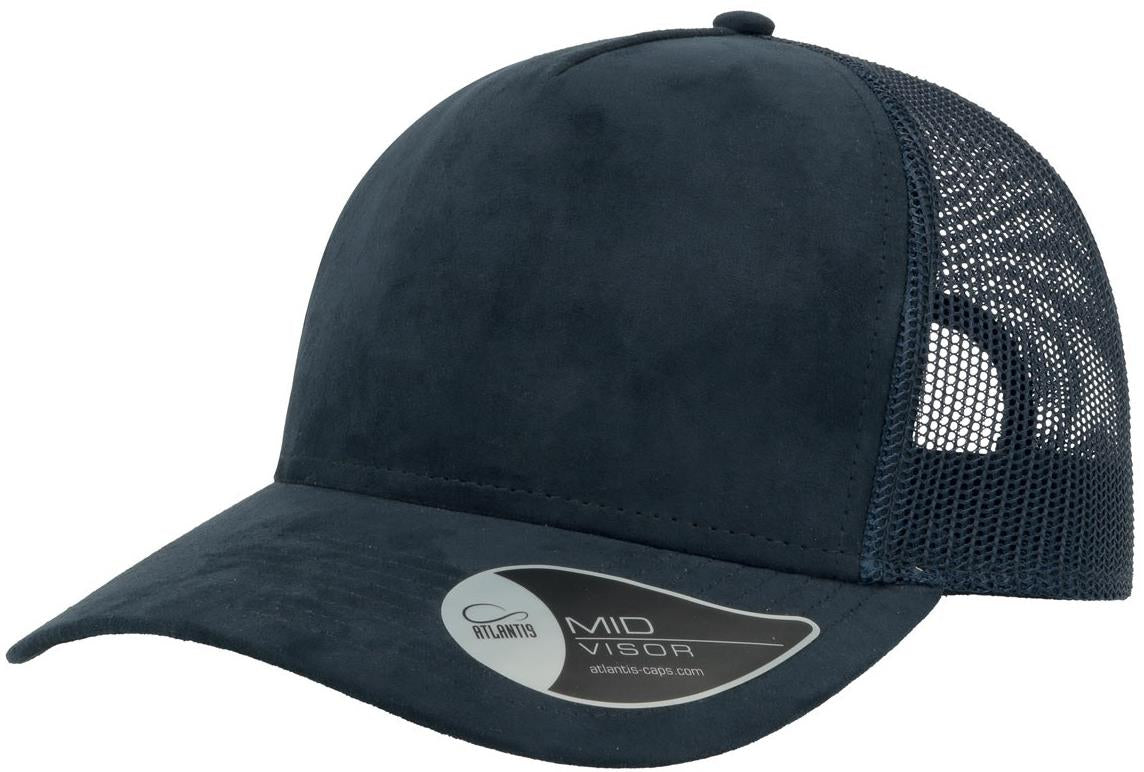 Rapper Suede 5 Panel Trucker Cap Adult