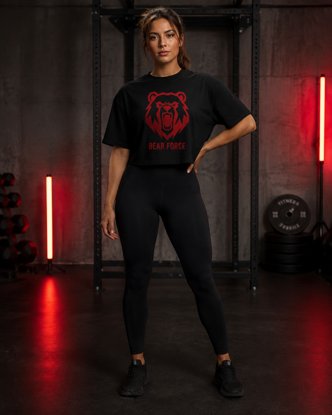 BEAR FORCE Organic Boxy Training Tee
